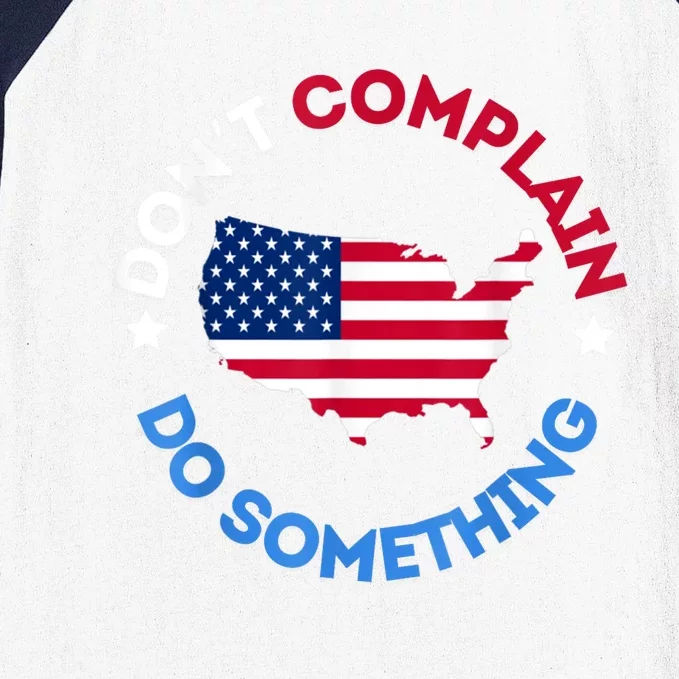 Do Something Michelle Obama DonT Complain Baseball Sleeve Shirt