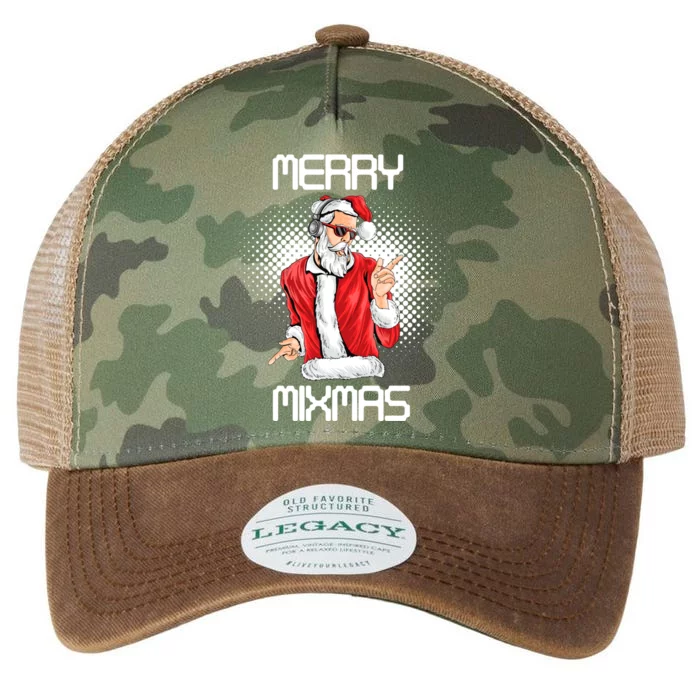 Dj Santa Merry Mixmas Christmas Xmas Holidays Gift Tee Gift Legacy Tie Dye Trucker Hat