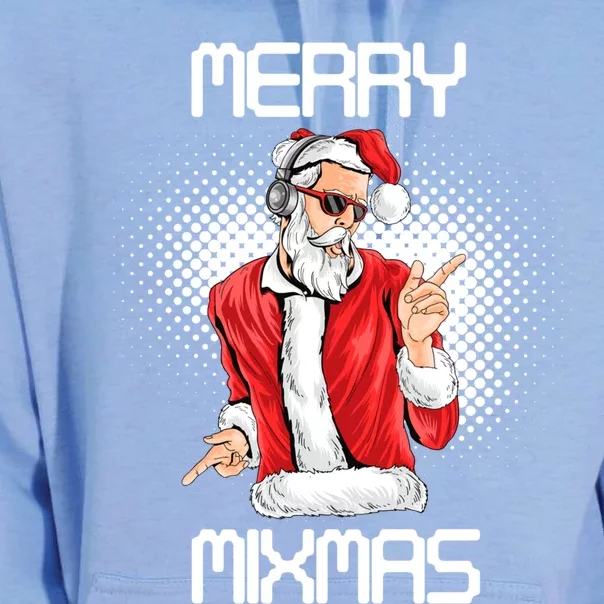 Dj Santa Merry Mixmas Christmas Xmas Holidays Gift Tee Gift Unisex Surf Hoodie