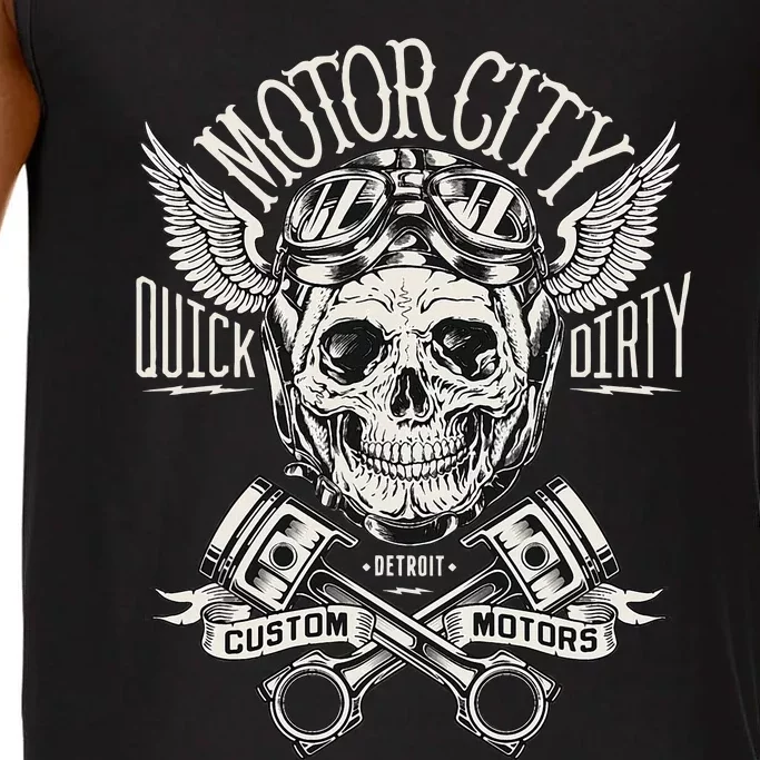 Detroit Skull Motor City Cruise Woodward Hot Rod Comfort Colors® Tank Top