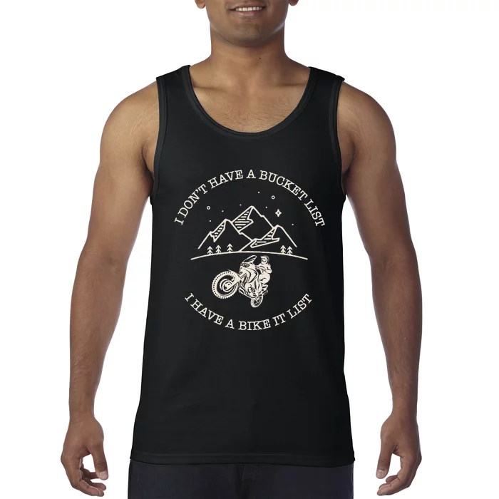 Dual Sport Motorcycle Adventure Rider Moto Tank Top