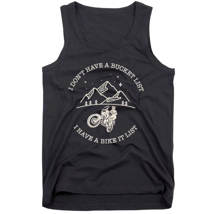 Dual Sport Motorcycle Adventure Rider Moto Tank Top