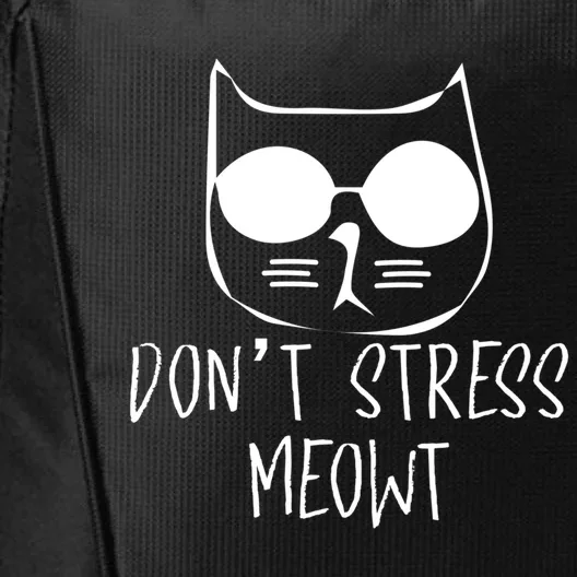 Don't Stress Meowt Gift City Backpack