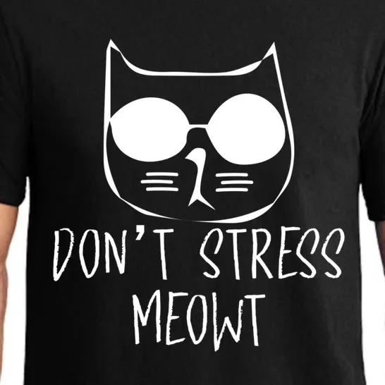 Don't Stress Meowt Gift Pajama Set