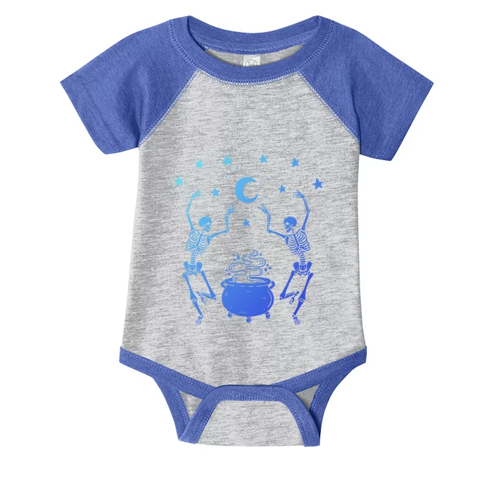 Dancing Skeletons Mystical Halloween Cool Gift Infant Baby Jersey Bodysuit