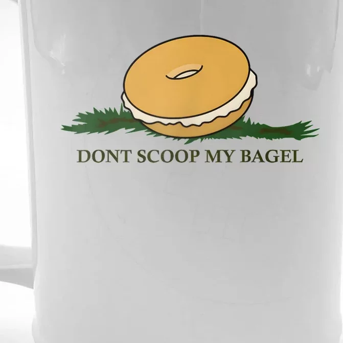 DonT Scoop My Bagel Front & Back Beer Stein