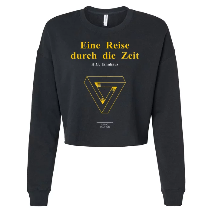 Dark Sic Mundus Creatus Est Eine Reise Durch Die Zeit Cropped Pullover Crew