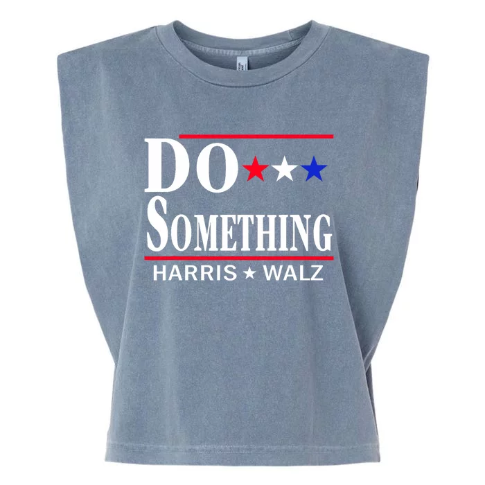 Do Something Michelle Obama Kamala Harris Tim Walz 2024 Garment-Dyed Women's Muscle Tee