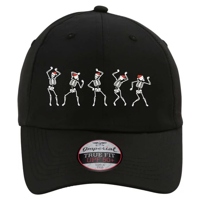 Dancing Skeletons Merry Christmas Skeleton Fall Season Gift The Original Performance Cap