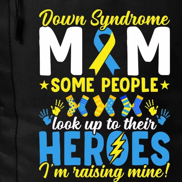 Down Syndrome Mom T21 Trisomy 21 Down Syndrome Awareness Daily Commute Backpack