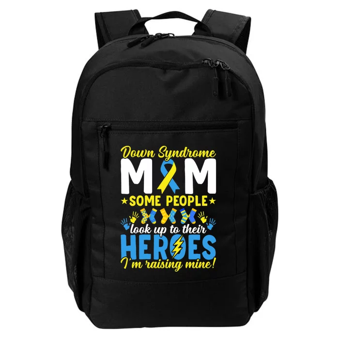 Down Syndrome Mom T21 Trisomy 21 Down Syndrome Awareness Daily Commute Backpack