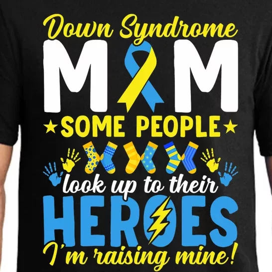 Down Syndrome Mom T21 Trisomy 21 Down Syndrome Awareness Pajama Set