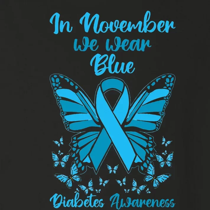 Diabetes Support November Blue Diabetes Awareness Toddler Long Sleeve Shirt