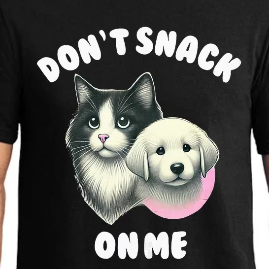 DonT Snack On Me Funny Debate 2024 Pajama Set