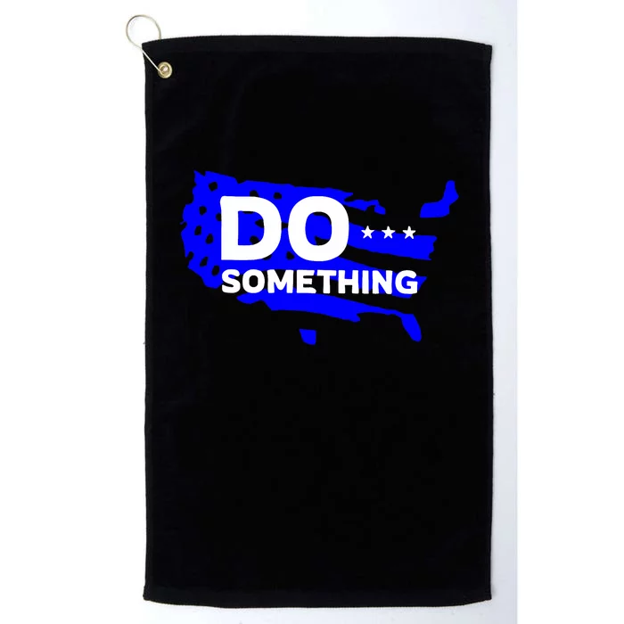 Do Something Obama Michelle Flag Platinum Collection Golf Towel