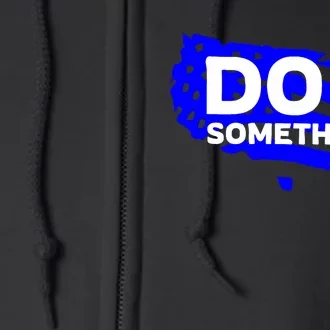 Do Something Obama Michelle Flag Full Zip Hoodie