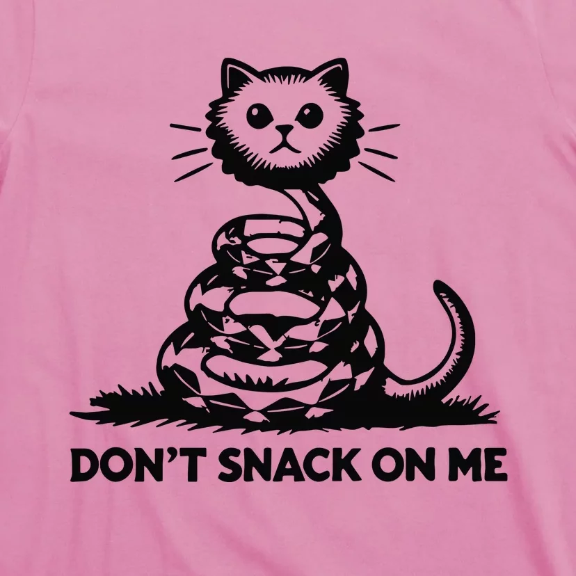 Dont Snack On Me Funny Cat T-Shirt