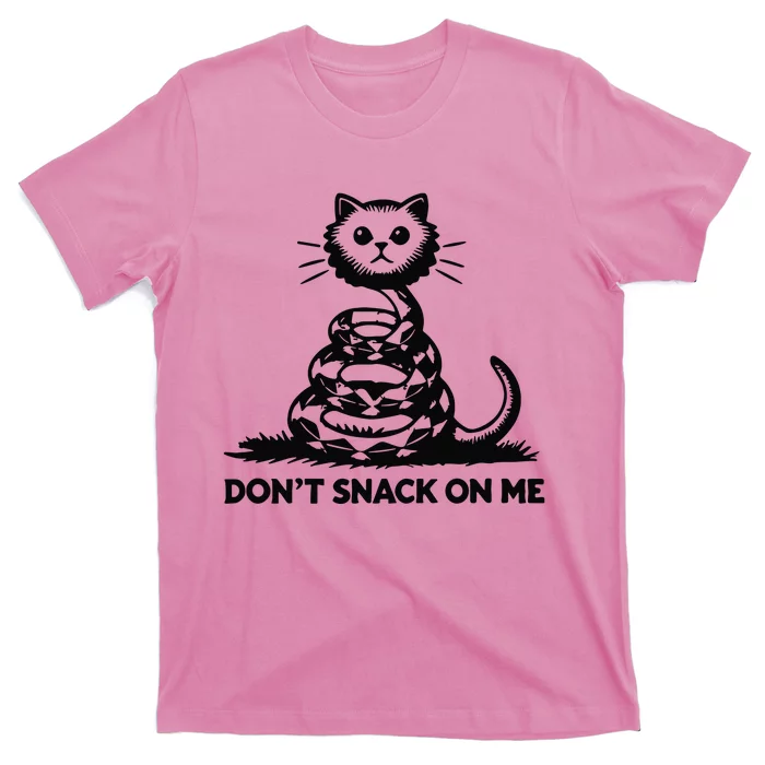 Dont Snack On Me Funny Cat T-Shirt