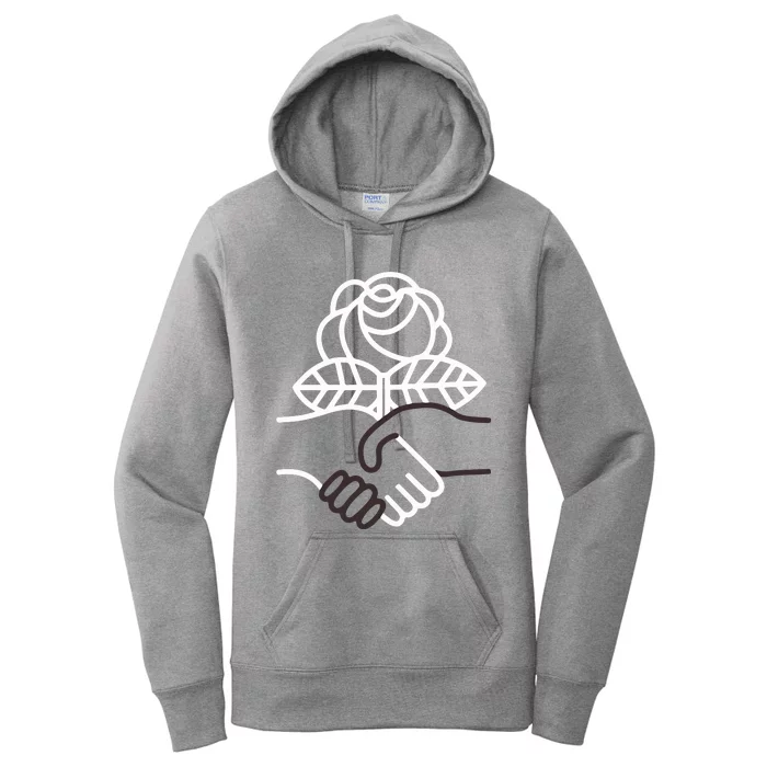 Democratic Socialists Of America Handshake Dsa Women's Pullover Hoodie