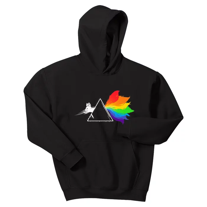 Dark Side Of The Kitsune Kids Hoodie