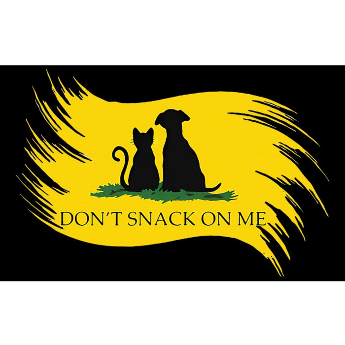 DonT Snack On Me Funny Cats Dogs Pet Bumper Sticker