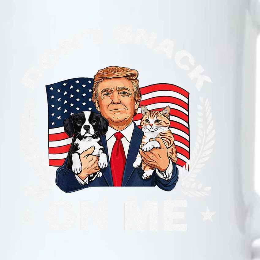 DonT Snack On Me Funny Cat Donald Trump Make Cat Safe Again Gift Black Color Changing Mug