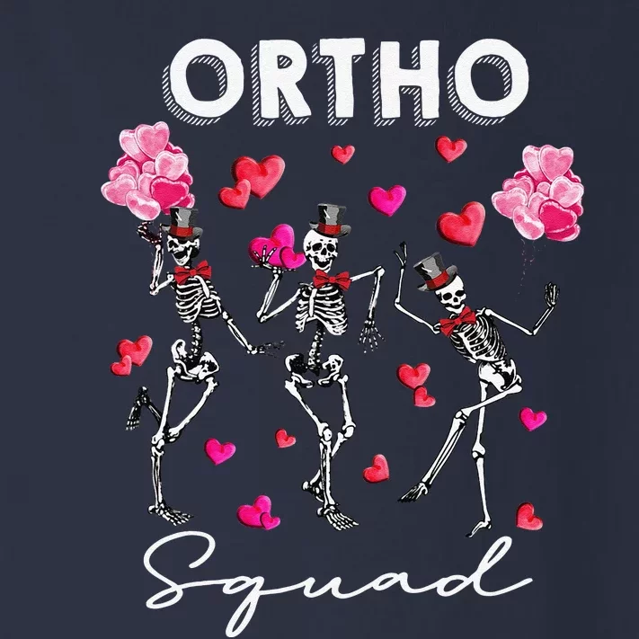 Dancing Skeleton Ortho Squad Orthopedic Valentine's Day Toddler Long Sleeve Shirt