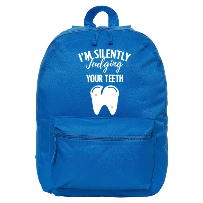 Dentistry Sayings Oral Slogans Dental Practitioners Gift 16 in Basic Backpack