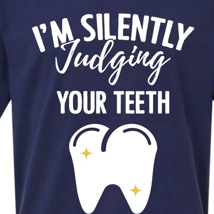 Dentistry Sayings Oral Slogans Dental Practitioners Gift Sueded Cloud Jersey T-Shirt