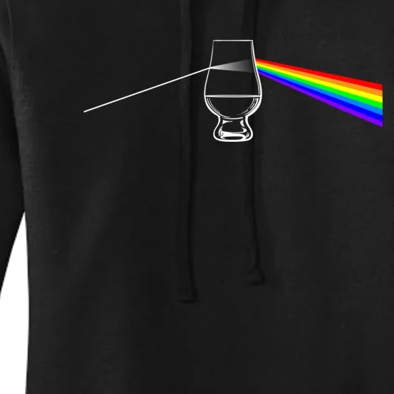 Dark Side Of The Glen Whiskey Bourbon Lover Drinker Women's Pullover Hoodie