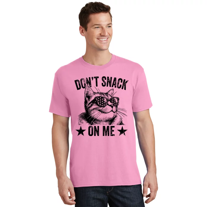 DonT Snack On Me Funny Cat T-Shirt