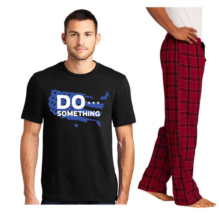 Do Something Obama Michelle Flag Pajama Set