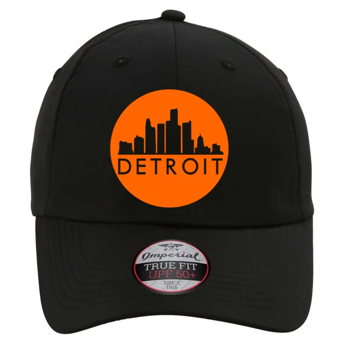 Detroit Simple Orange Logo The Original Performance Cap