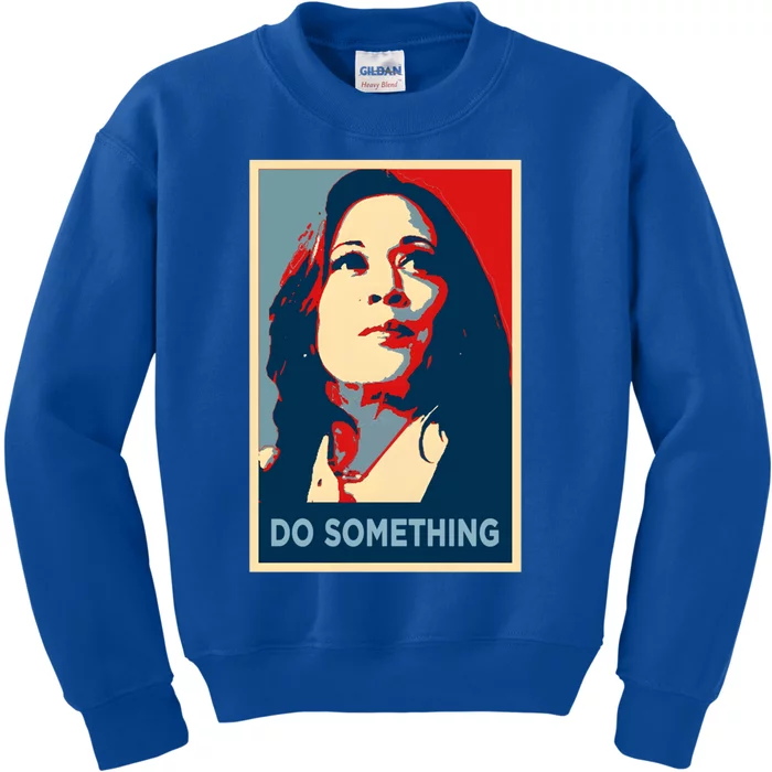 Do Something Obama Kamala Hope Forward Making Comeback Cute Gift Kids Sweatshirt