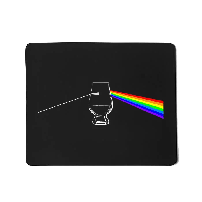 Dark Side Of The Glen Whiskey Bourbon Lover Drinker Mousepad