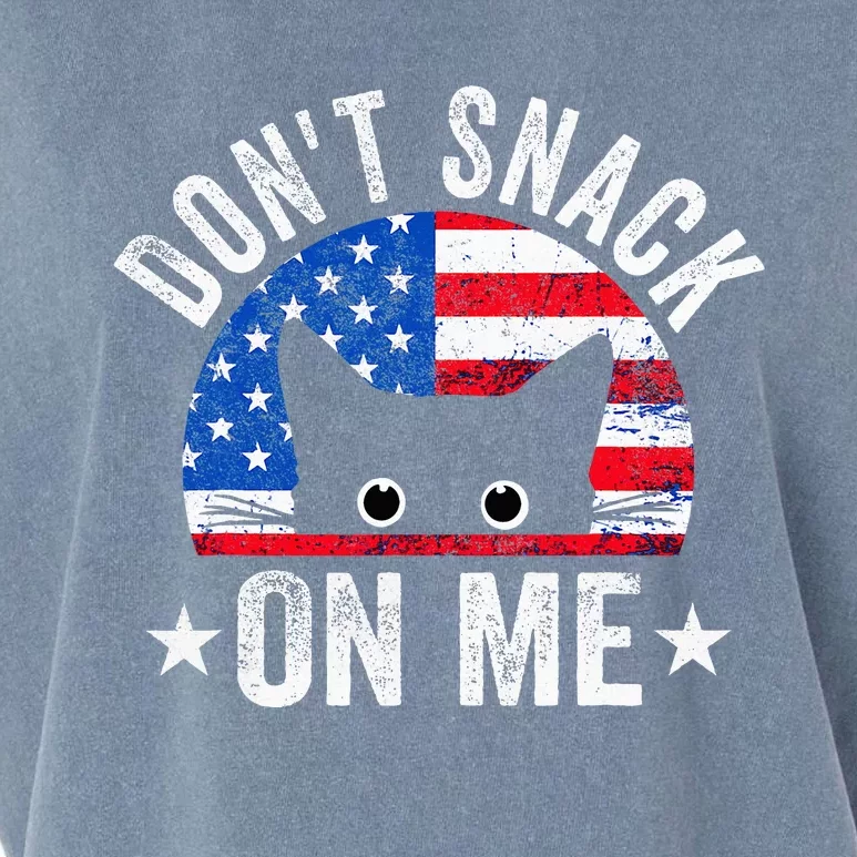 DonT Snack On Me Cat Meme Garment-Dyed Women's Muscle Tee