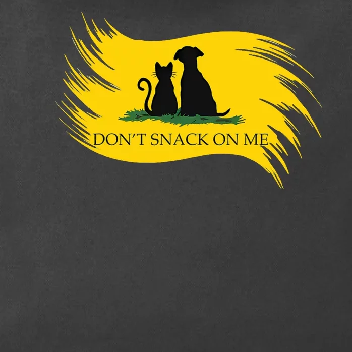 DonT Snack On Me Funny Cats Dogs Pet Zip Tote Bag