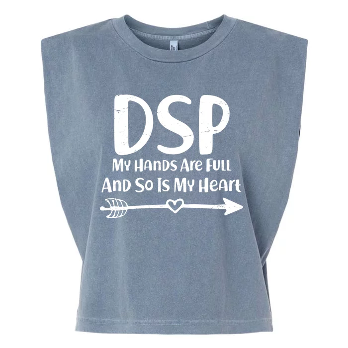 DSP My Hands Are Full Garment-Dyed Women's Muscle Tee