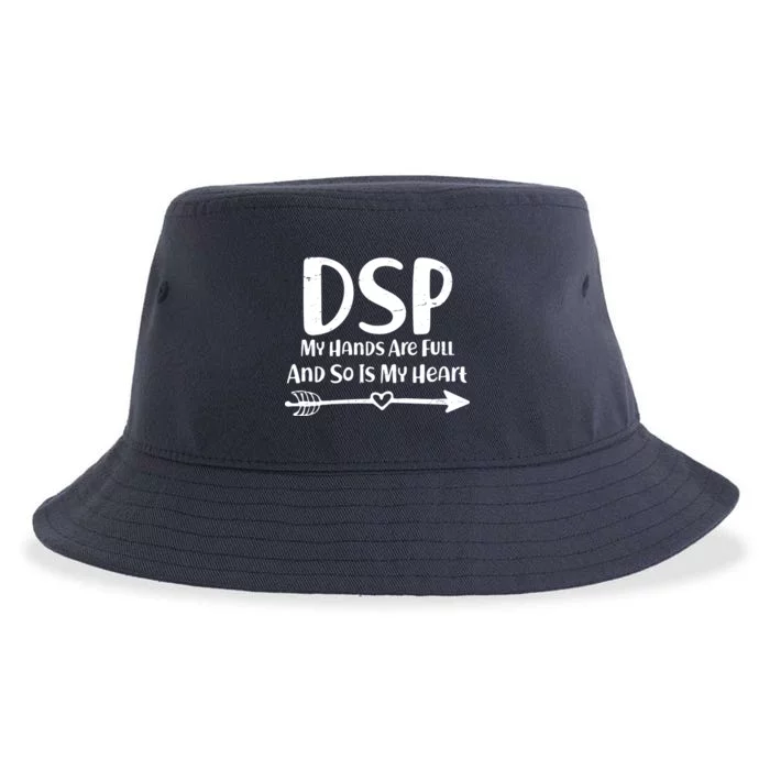 DSP My Hands Are Full Sustainable Bucket Hat