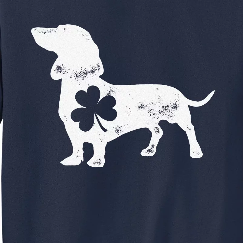 Dachshund St Patricks Day Shamrock Dog Lover Gift Sweatshirt