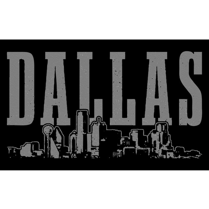 Dallas Skyline Pride Vintage Dallas Texas Bumper Sticker