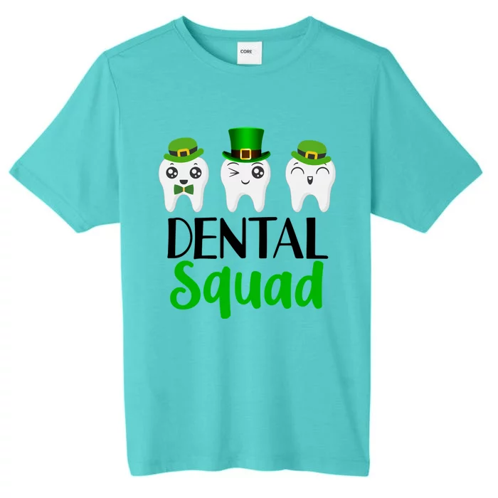 Dental St Patrick's Day Hygienist Dentist Squad Gift ChromaSoft Performance T-Shirt