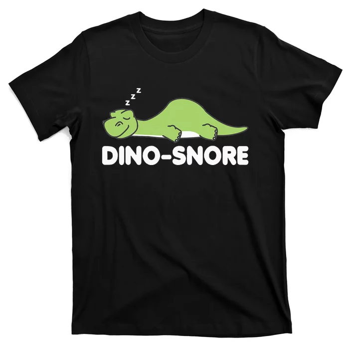 Dino Snore Pajamas Dinosaur T-Shirt