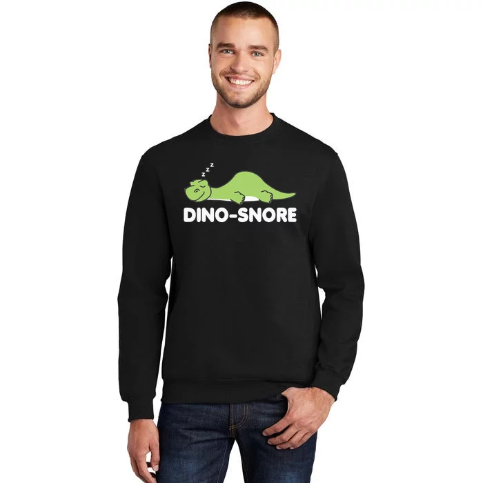 Dino Snore Pajamas Dinosaur Tall Sweatshirt