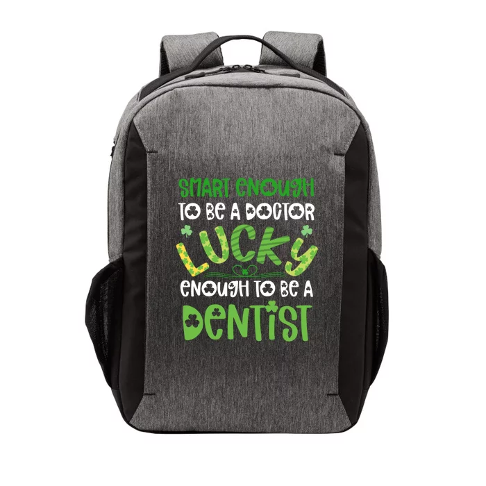 Dentist St Patricks Day Gift Lucky Dental School Student Gift Vector Backpack