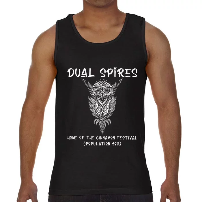 Dual Spires Psych Comfort Colors® Tank Top