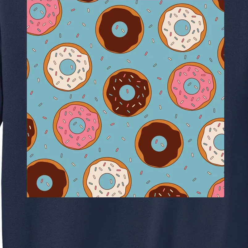 Donut Sweet Pastries Pattern Sweatshirt