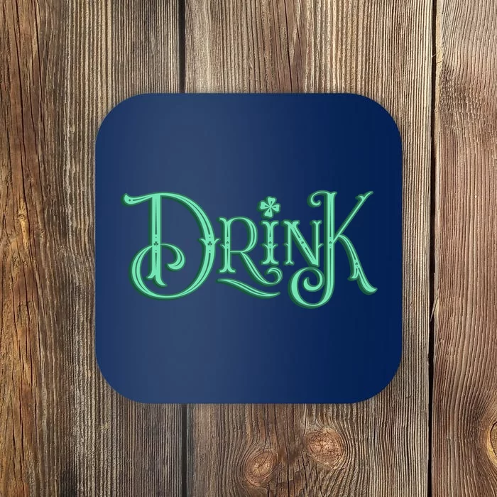 Drink St Patrick's Day Festive Party Coaster