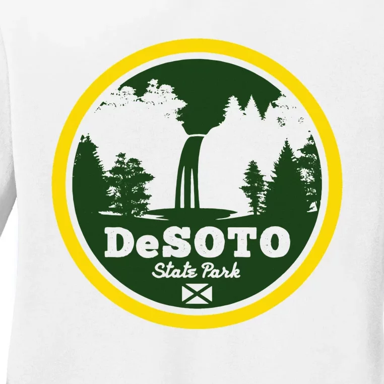 Desoto State Park Fort Payne Alabama Ladies Long Sleeve Shirt