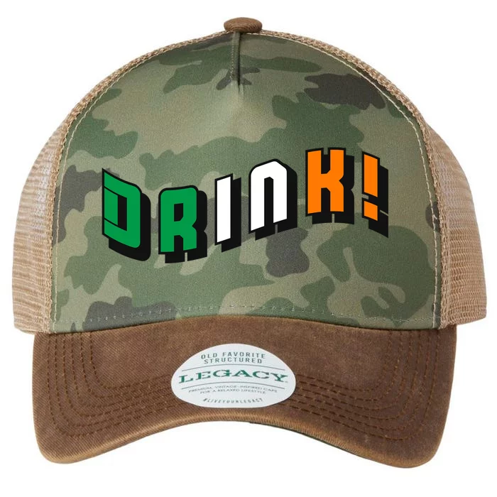 Drink St Patricks' Day Legacy Tie Dye Trucker Hat